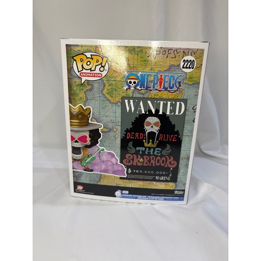 Funko Pop! One Piece Wanted Poster Brook #2220 Target Limited - Picture 3 of 4
